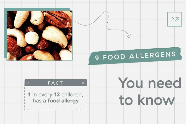 Major food allergens you need to know